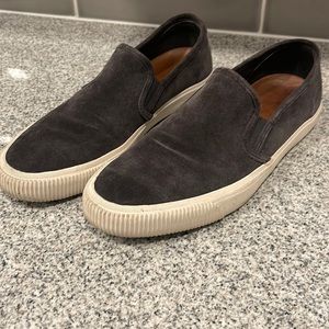 Frye dark gray men’s leather sneakers size 10